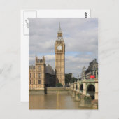 Big Ben und Houses of Parliament - London Postkarte (Vorne/Hinten)