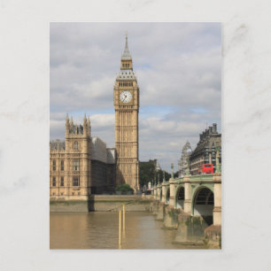 Big Ben und Houses of Parliament - London Postkarte