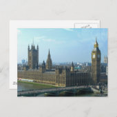Big Ben und Houses of Parliament - London Postkarte (Vorne/Hinten)