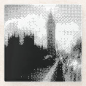 Big ben und Parlament Glasuntersetzer (Vorderseite)