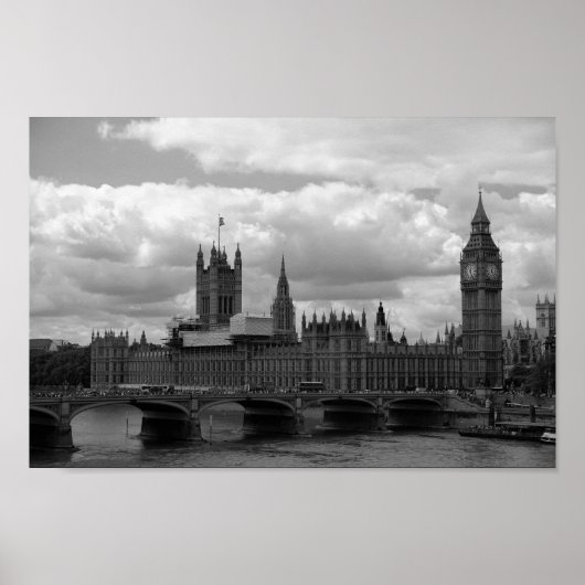 Big Ben und Parlament (London) Poster (Vorne)