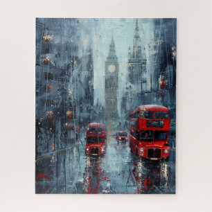 Big Ben und Red Commuter Busses Puzzle