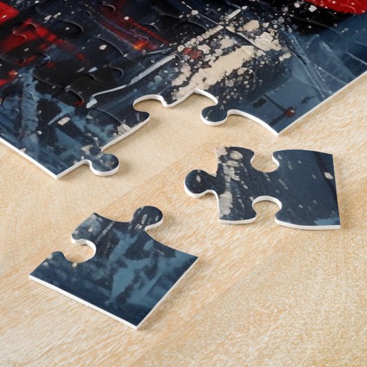 Big Ben und Red Commuter Busses Puzzle (Seite)