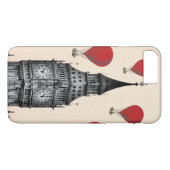 Big Ben und Red Hot Air Balloons 2 Case-Mate iPhone Hülle (Rückseite (Horizontal))
