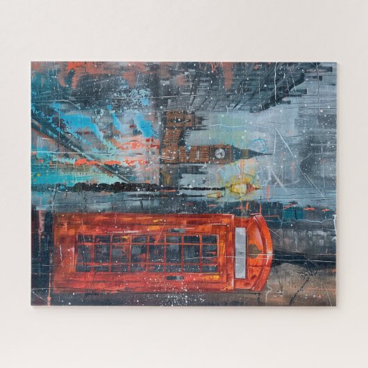 Big Ben und Red Phone Booth II Puzzle (Horizontal)
