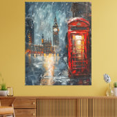 Big Ben und Red Phone Booth Leinwanddruck (Insitu (Wohnzimmer))