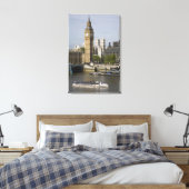 Big Ben und Themse River Leinwanddruck (Insitu (Schlafzimmer))