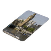 Big Ben und Themse River Magnet (Linke Seite)