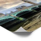 Big Ben, Victoria London Poster (Ecke)