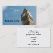 Big Ben Visitenkarte (Vorne/Hinten)