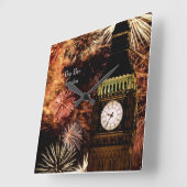 Big Ben Wall Clock Quadratische Wanduhr (Winkel)