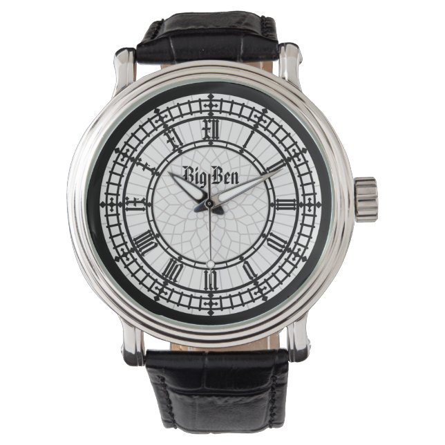 Big Ben Watch - Silver Armbanduhr (Vorderseite)