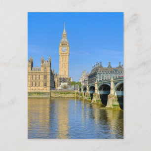Big Ben, Westminster, London Postcard Postkarte