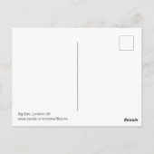 Big Ben, Westminster, London Postcard Postkarte (Rückseite)