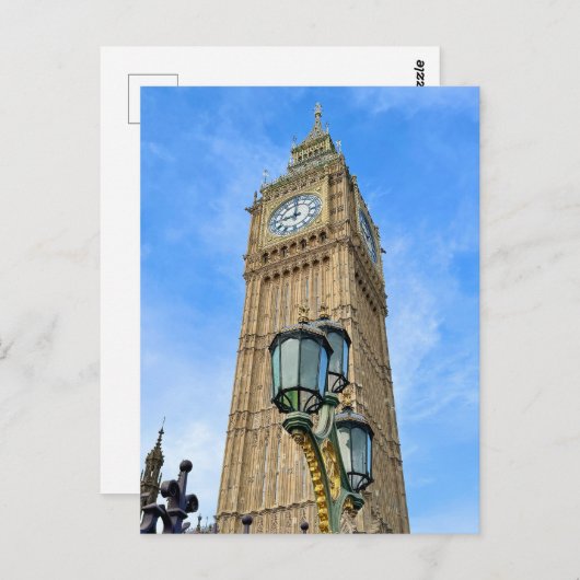"Big Ben" Westminster, London UK Postcard Postkarte (Vorne/Hinten)