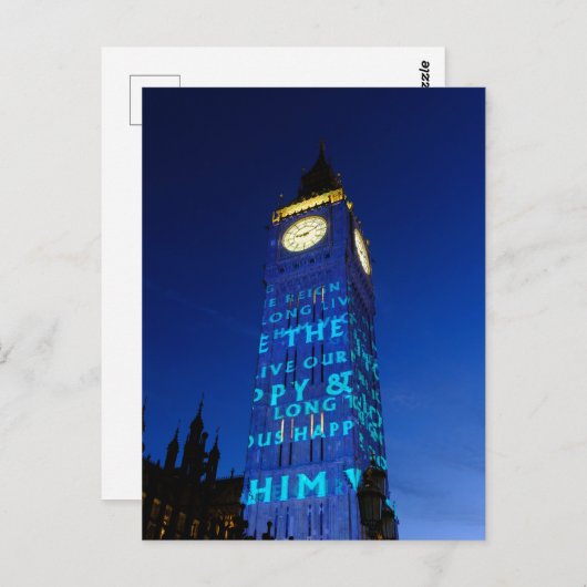"Big Ben" Westminster, London UK Postcard Postkarte (Vorne/Hinten)