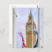 "Big Ben" Westminster, London UK Postcard Postkarte (Vorne/Hinten)