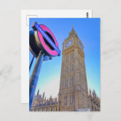 "Big Ben" Westminster, London UK Postcard Postkarte (Vorne/Hinten)