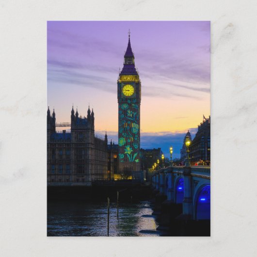 "Big Ben" Westminster, London UK Postcard Postkarte (Vorderseite)