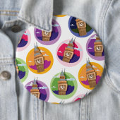 Big Ben Westminster Uhrturm Button (Beispiel)