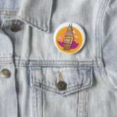 Big Ben Westminster Uhrturm Button (Beispiel)