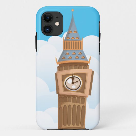 Big Ben Westminster Uhrturm Case-Mate iPhone Hülle (Rückseite)