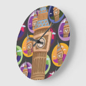 Big Ben Westminster Uhrturm Große Wanduhr (Winkel)