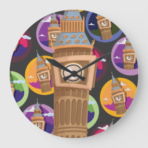 Big Ben Westminster Uhrturm Große Wanduhr