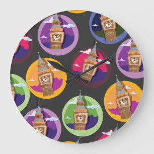 Big Ben Westminster Uhrturm Große Wanduhr