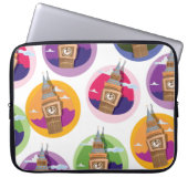 Big Ben Westminster Uhrturm Laptopschutzhülle (Vorderseite)