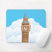 Big Ben Westminster Uhrturm Mousepad (Mit Mouse)