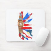 Big Ben Westminster Uhrturm Mousepad (Mit Mouse)