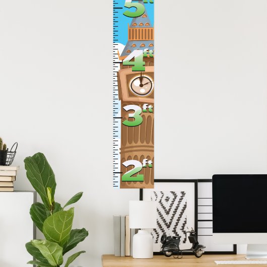 Big Ben Westminster Uhrturm Poster (Heimbüro)