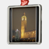 Big Ben Zecken Goodnight Silbernes Ornament (Links)