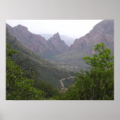 Big Bend Canyon Poster (Vorne)
