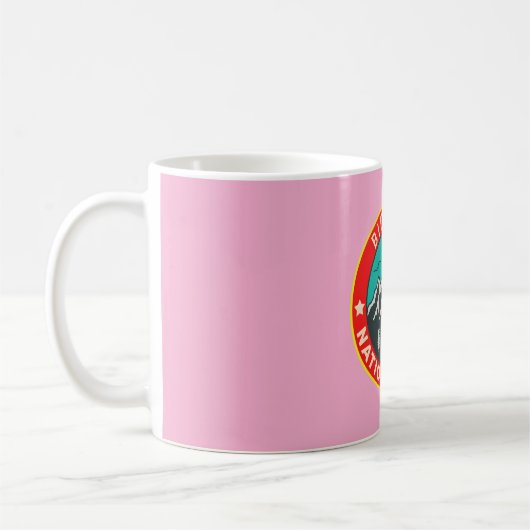 Big Bend � Geist des Abenteuers Kaffeetasse (Links)