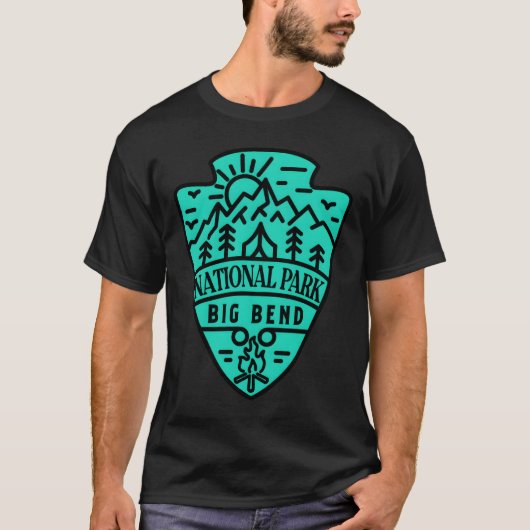 Big Bend � Geist des Abenteuers T-Shirt (Vorderseite)