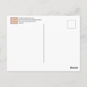 BIG BEND NAT’L PARK-Texas-Fossil Ausstellung - Postkarte (Rückseite)