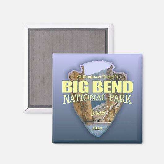 Big Bend National Park (Arrowhead) Magnet (Vorderseite/Rückseite)