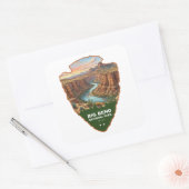 Big Bend National Park Arrowhead Quadratischer Aufkleber (Umschlag)