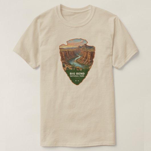 Big Bend National Park Arrowhead T-Shirt (Design vorne)