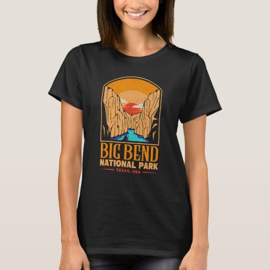 Big Bend National Park Brewster Texas US Funny T-Shirt (Vorderseite)