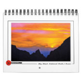 Big Bend National Park Calendar Kalender (Titelbild)