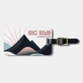 Big Bend National Park farbenfrohe Hügel Gepäckanhänger (Vorderseite horizontal)