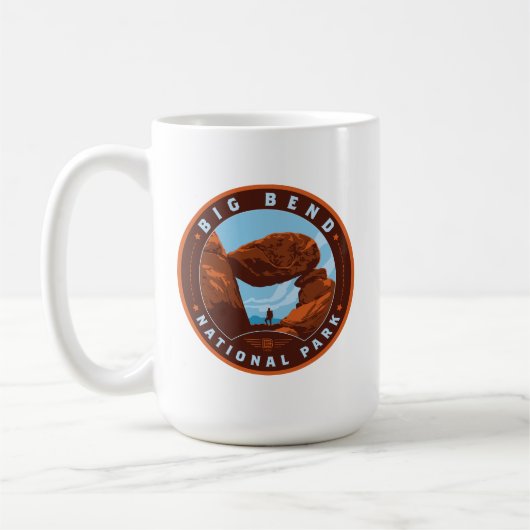 Big Bend National Park Kaffeetasse (Links)