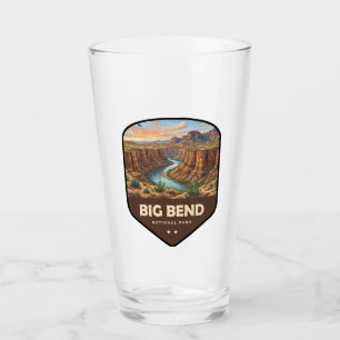Big Bend National Park Schild Glas