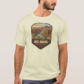 Big Bend National Park Schild T-Shirt (Vorderseite)