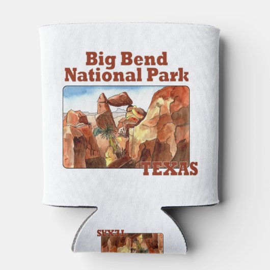 Big Bend National Park, Texas Dosenkühler (Rückseite)