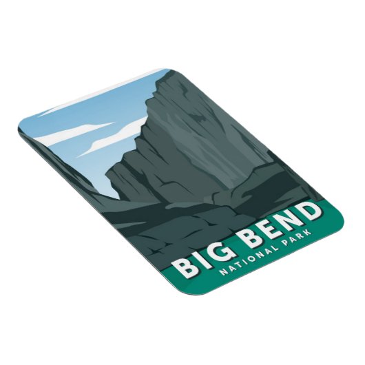 Big Bend National Park Texas Magnet (Rechte Seite)