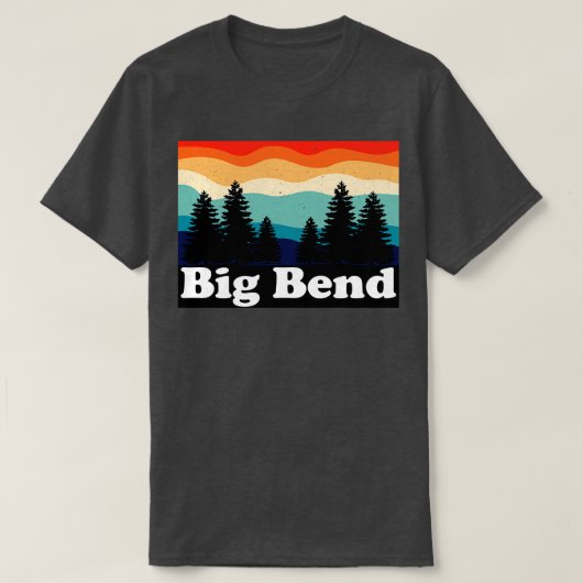 Big Bend National Park Texas T-Shirt (Design vorne)